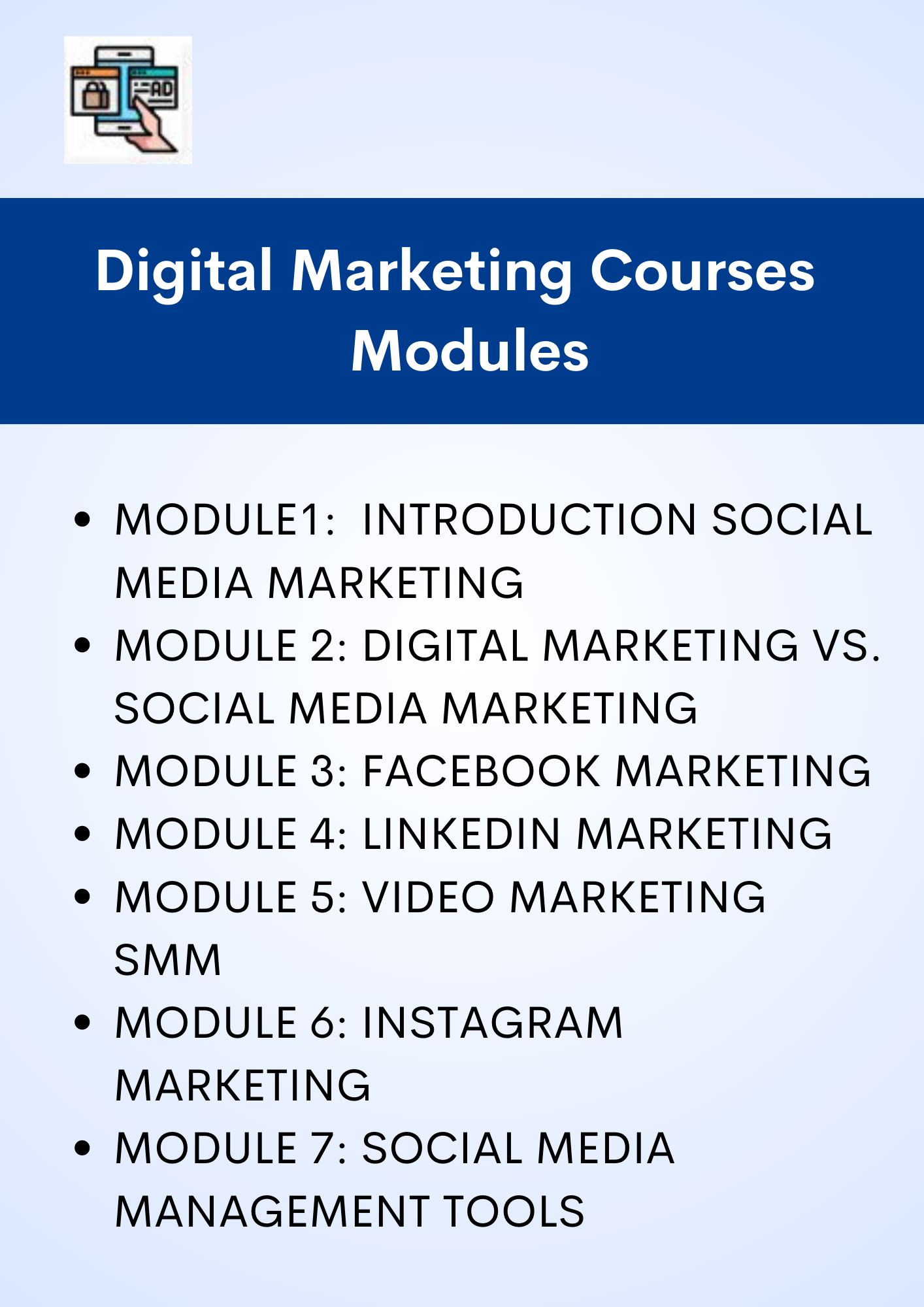 ADMM-Advance Marketing Courses